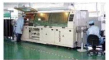 Automated LED module production equipment in Jiachuangyue factory