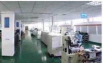 LED display production floor in Jiachuangyue factory