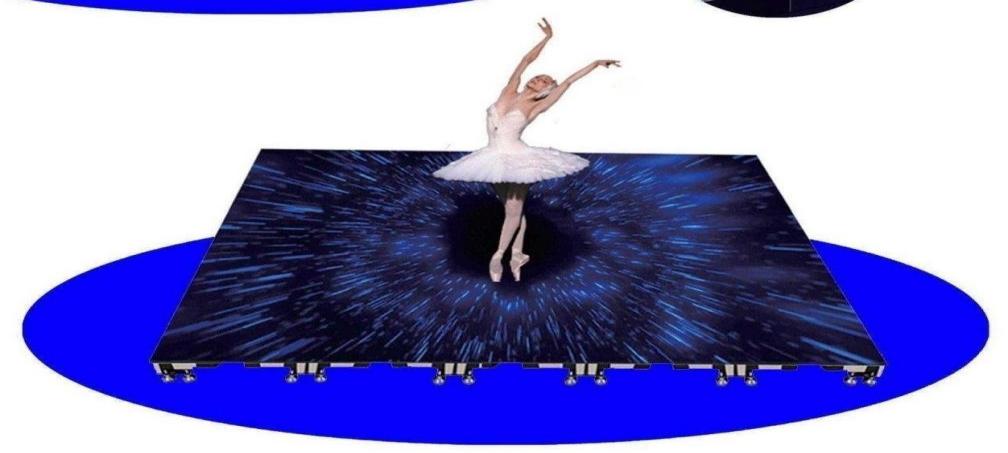 Jiachuangyue - LED Floor Tile Display - P1.86